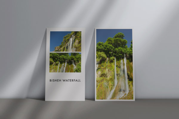 Bisheh Waterfall, Lorestan brochure