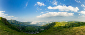 Panorama from Heyran Peak, Gilan
