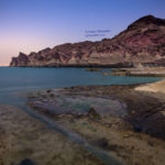 Coast of Mofanegh at Night, Hormozgan